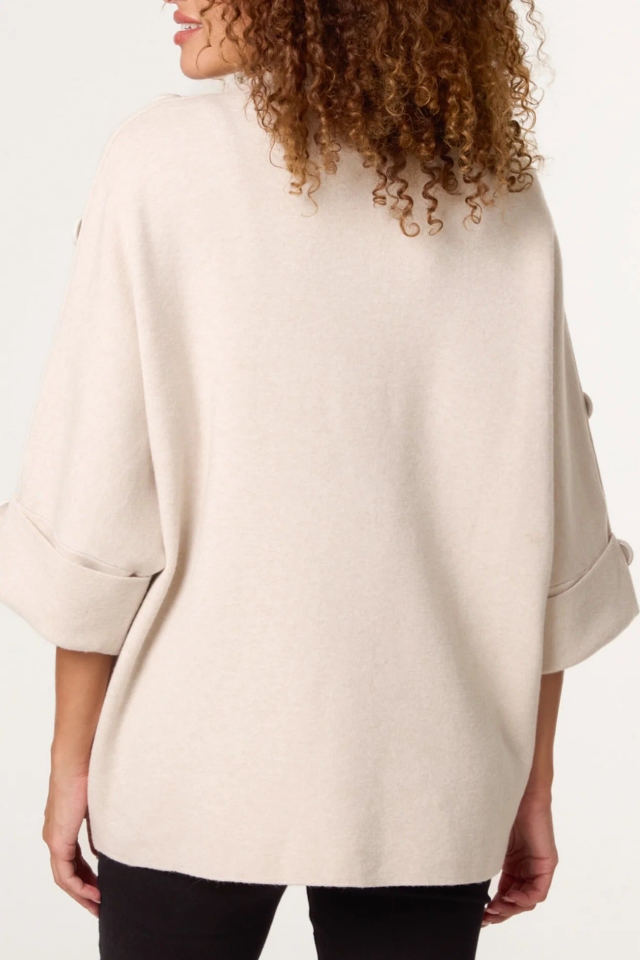 BRIGHTON - Funnel Neck Sweater - 2 Colours - One Size