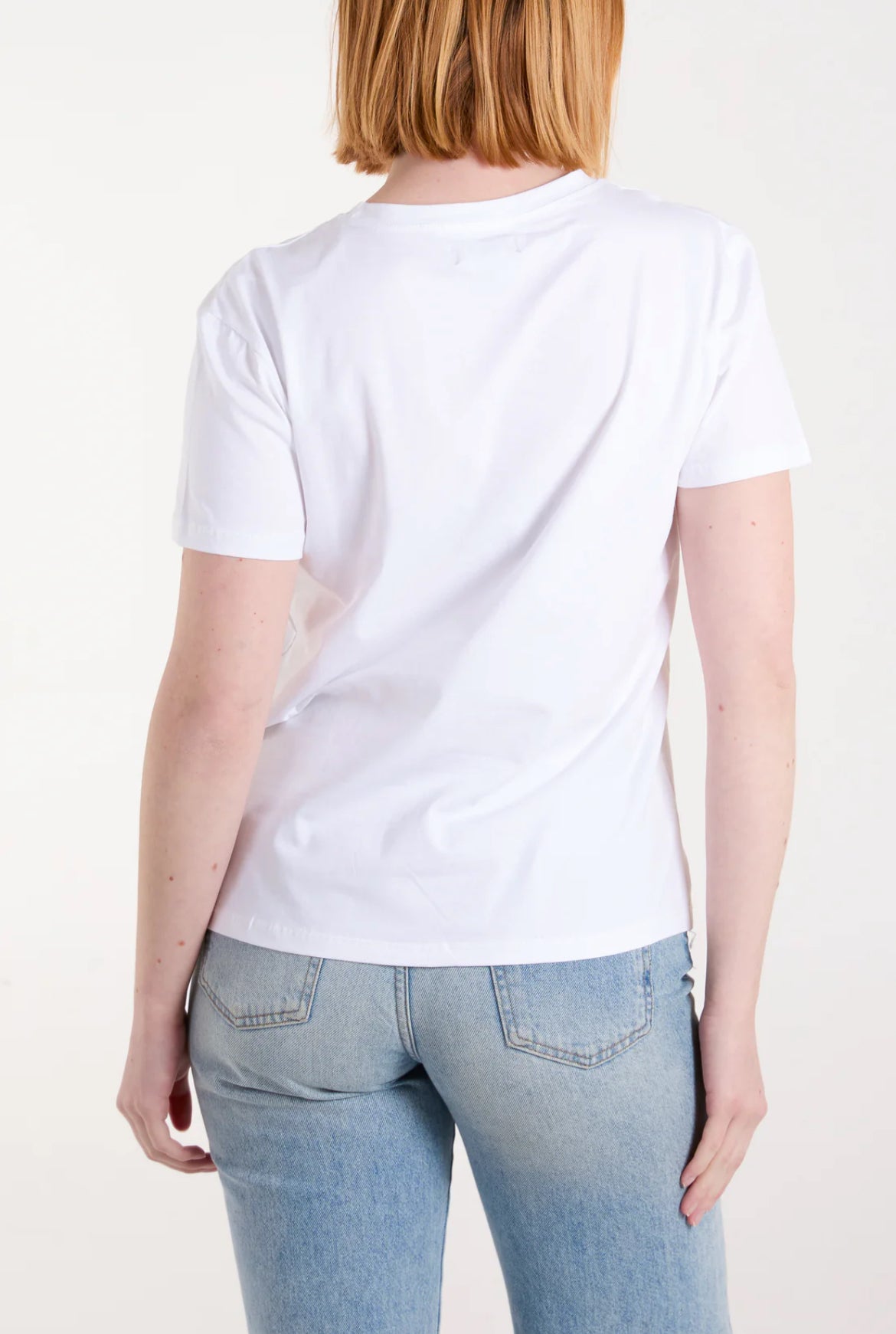 CHERRY - Diamante T-Shirt - 2 Sizes