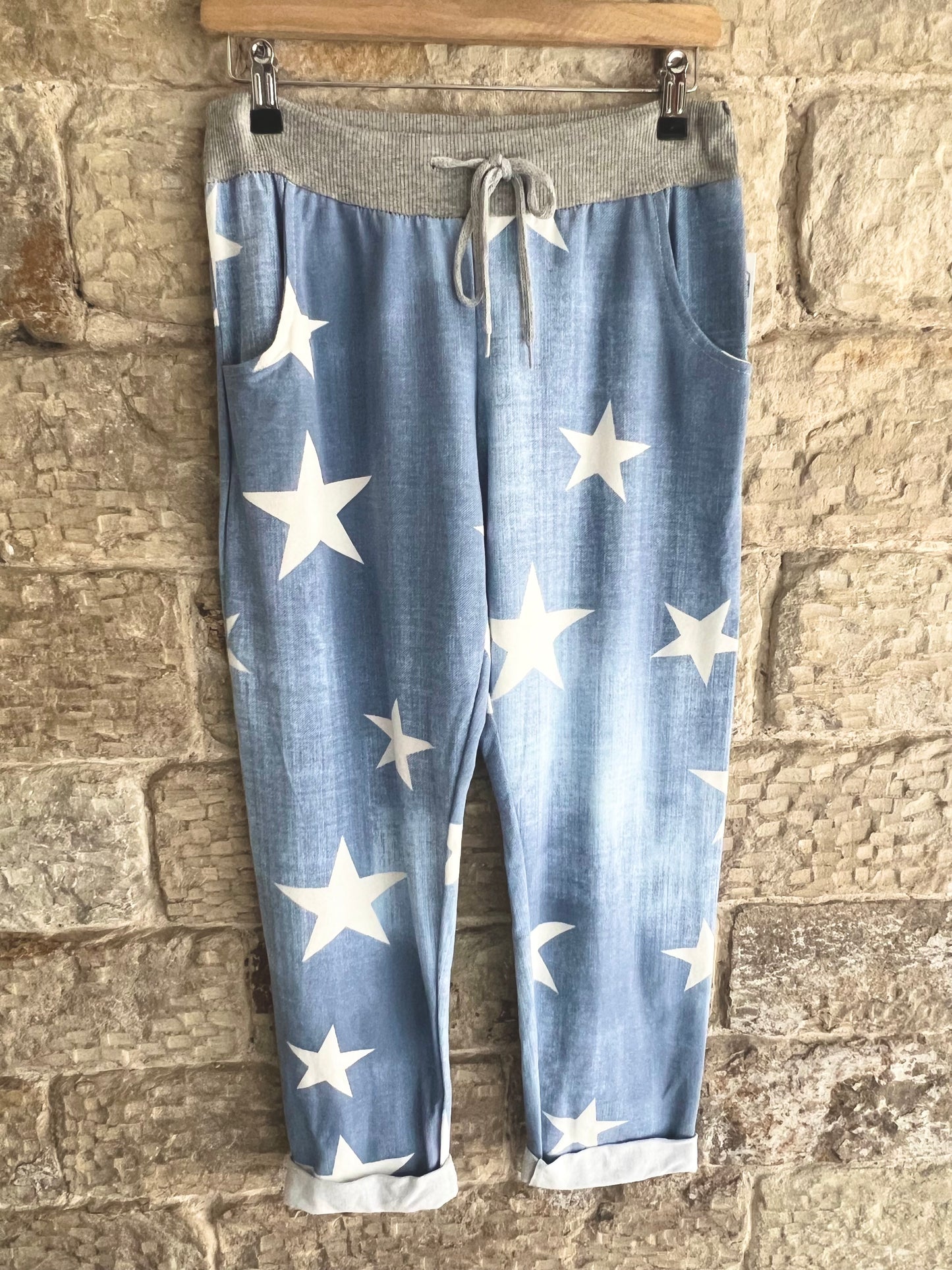 COTTON JOGGERS - 3/4 Length - 2 Sizes- Various Prints