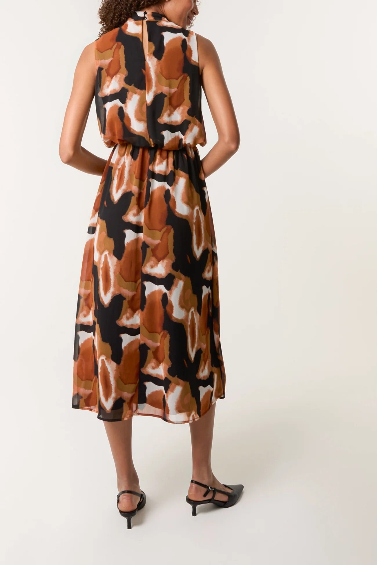 MARGO - Hi Neck Bubble Top Dress - Various Sizes