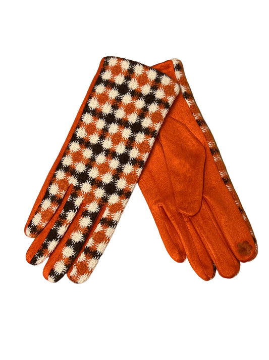 GLOVES - Embroidered Design - Various Colours
