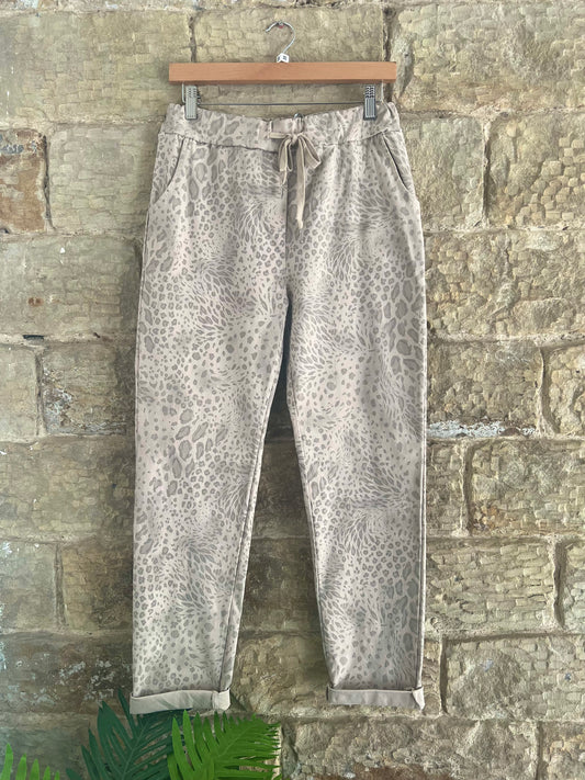 SANTIAGO - SMOOTH Magic Trousers - Animal Print - 2 Sizes - Various Colours