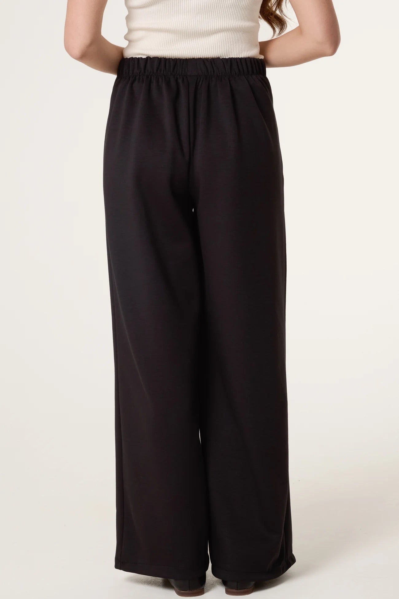 VICTORIA - Soft Touch Pull On Trousers with Pockets - One Size - 2 Colours