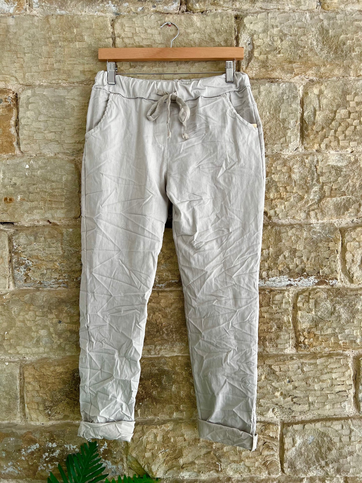 MAGIC TROUSERS - Pre Wrinkled - 2 Sizes - Various Colours