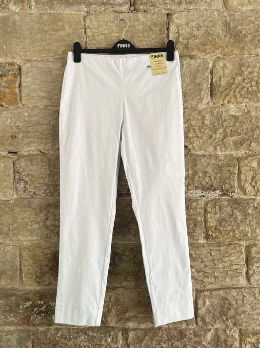 PINNS - Plain White Ankle Grazers with Back Split - Various Sizes