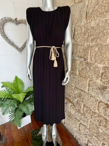 PALMER - Grecian Pleated Dress - One Size - Various Colours