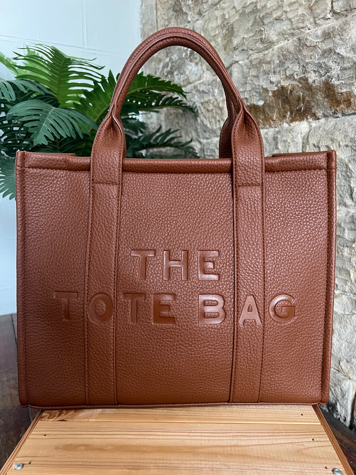 TOTE - The Tote Bag - Faux Leather - 3 Sizes - Various Colours