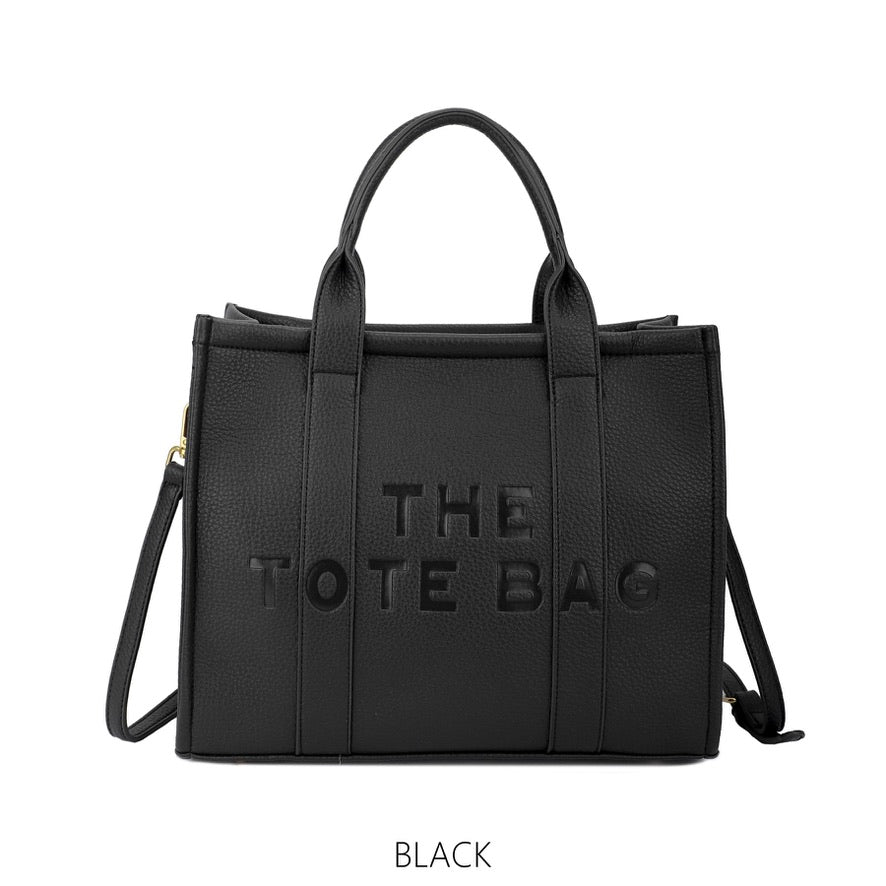 TOTE - The Tote Bag - Faux Leather - 3 Sizes - Various Colours