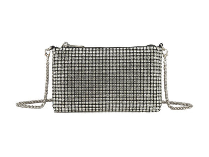 ALICIA - Small Diamante Evening Bag - Various Colours