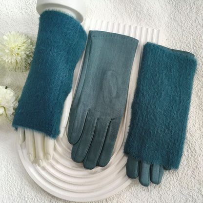 CLARE - 2 in 1 Gloves - Various Plain Colours - One Size