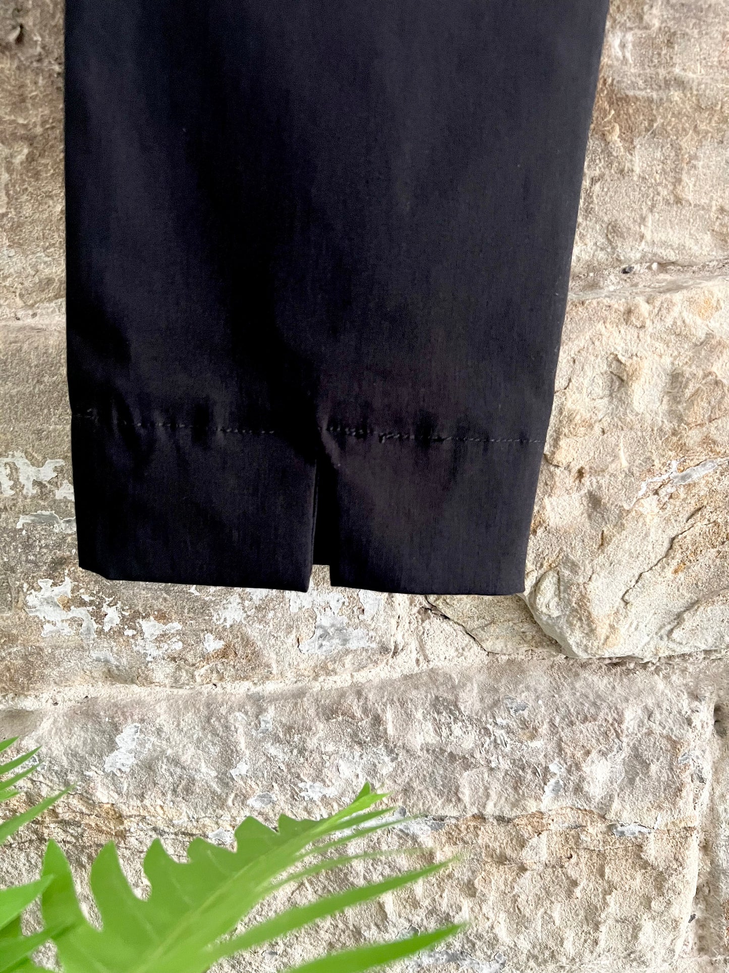 PINNS - Plain Black Ankle Grazers with Back Split - Various Sizes