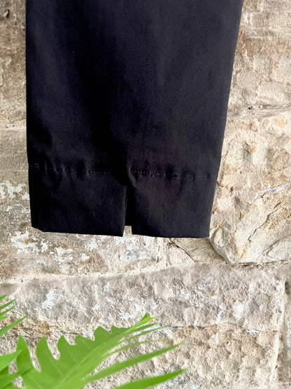 PINNS - Plain Black Ankle Grazers with Back Split - Various Sizes