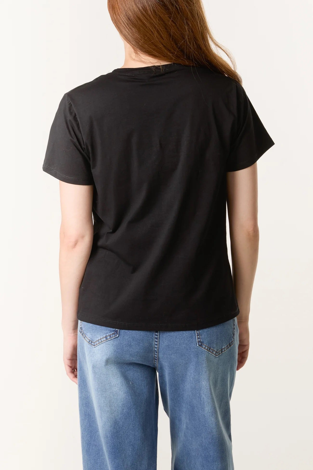CHERRIES - Chunky Diamante Cherry & Leopard T-Shirt - 2 Colours - 2 Sizes