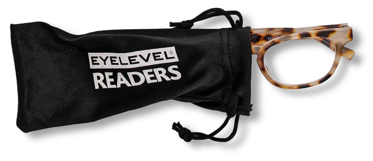 BRAZIL - Light Tortoiseshell Acetate Reading Glasses - Various Strengths