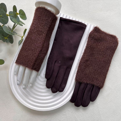 CLARE - 2 in 1 Gloves - Various Plain Colours - One Size