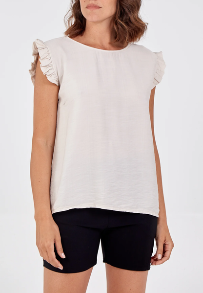 ELLA - Button Back Top - Various Colours - 2 Sizes