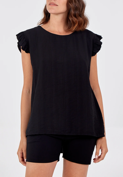 ELLA - Button Back Top - Various Colours - 2 Sizes