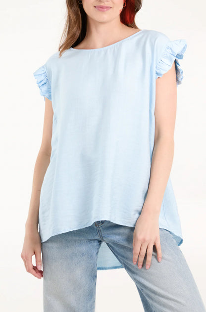 ELLA - Button Back Top - Various Colours - 2 Sizes