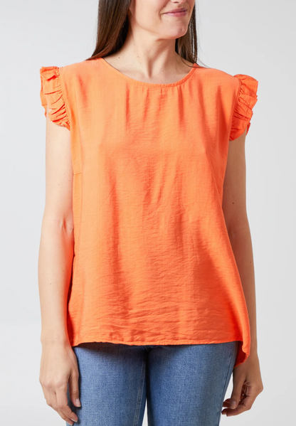 ELLA - Button Back Top - Various Colours - 2 Sizes