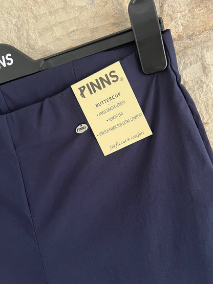 PINNS - Plain Navy Ankle Grazers with Back Split - Various Sizes