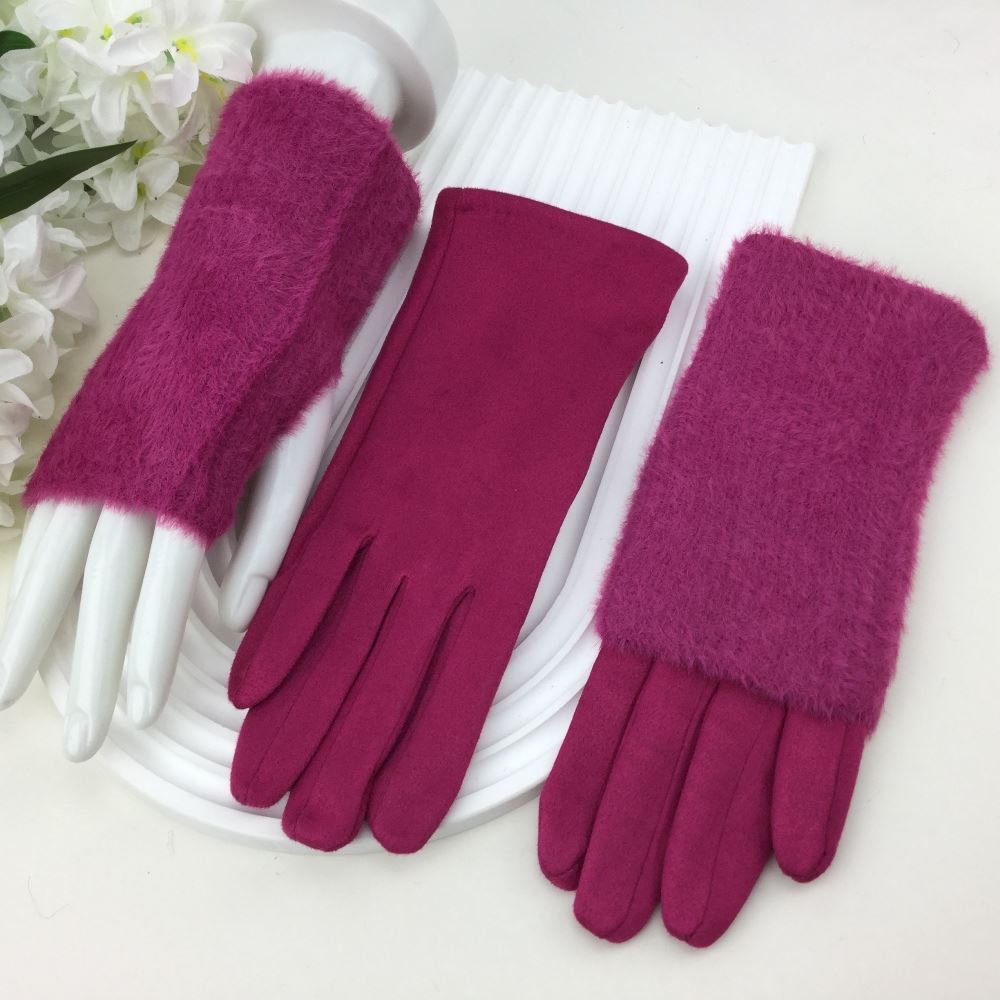 CLARE - 2 in 1 Gloves - Various Plain Colours - One Size