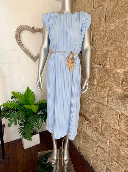 PALMER - Grecian Pleated Dress - One Size - Various Colours