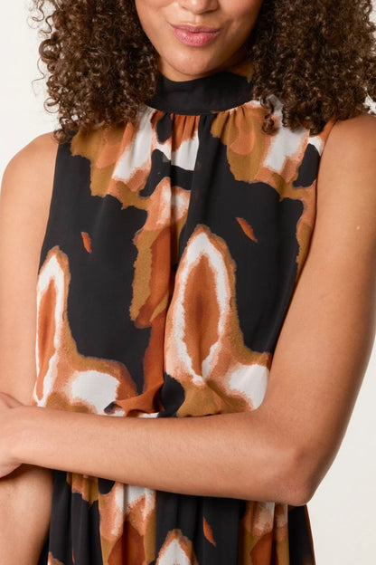 MARGO - Hi Neck Bubble Top Dress - Various Sizes