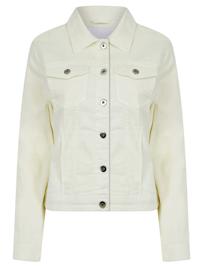 MIA - Amara Reya 'Feather' Cotton Blend Stretch Jacket - Various Colours & Sizes