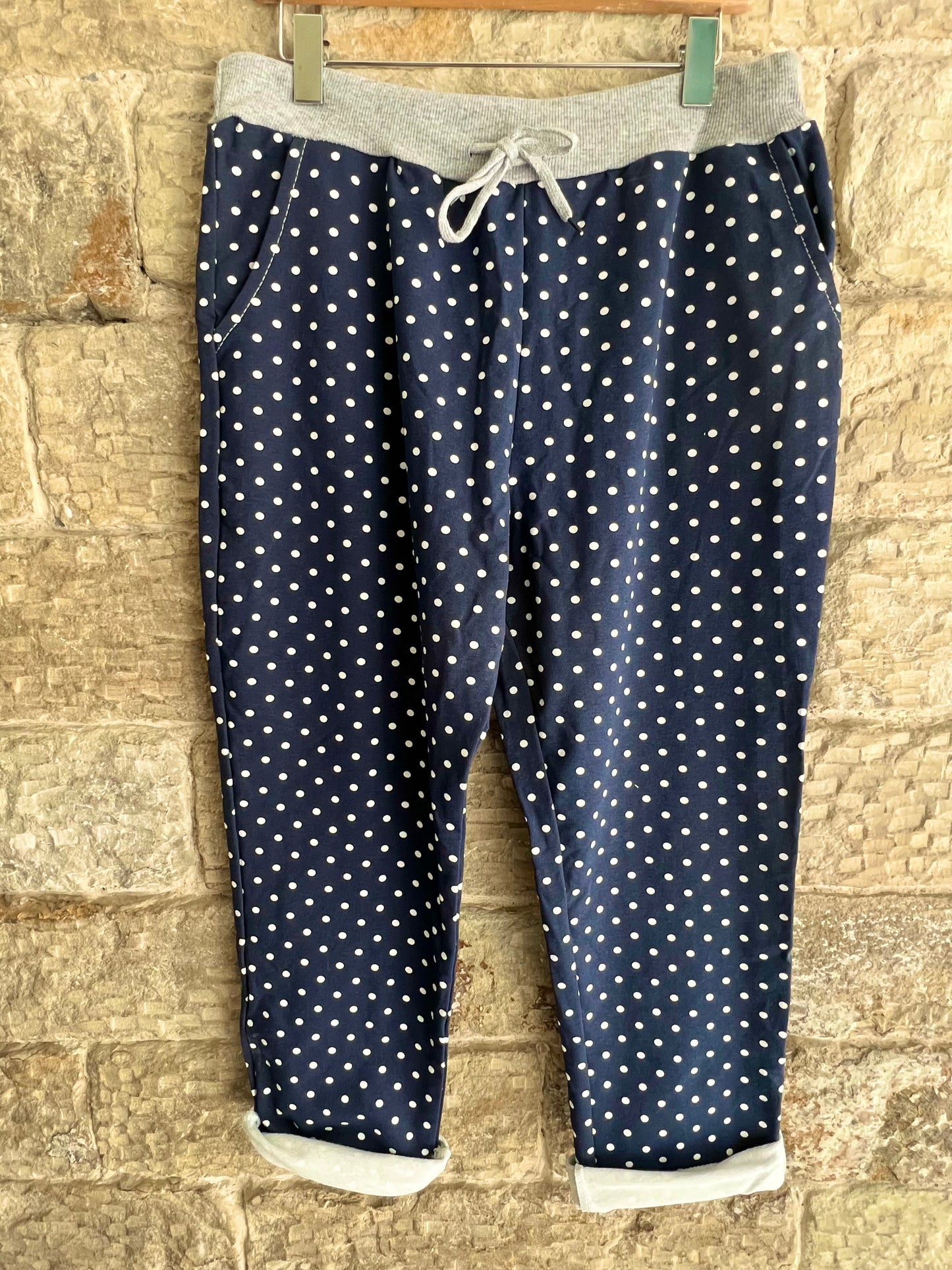 COTTON JOGGERS - 3/4 Length - 2 Sizes- Various Prints