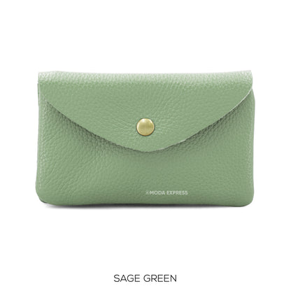 NELLIE - Large Italian Leather Purse - Various Colours