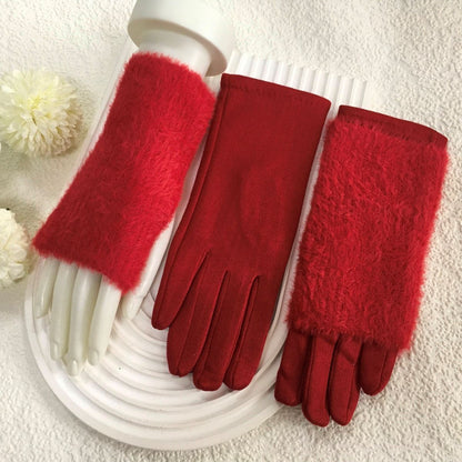 CLARE - 2 in 1 Gloves - Various Plain Colours - One Size