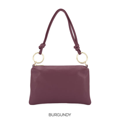 SEANA - Italian Leather Shoulder Bag - Various Colours