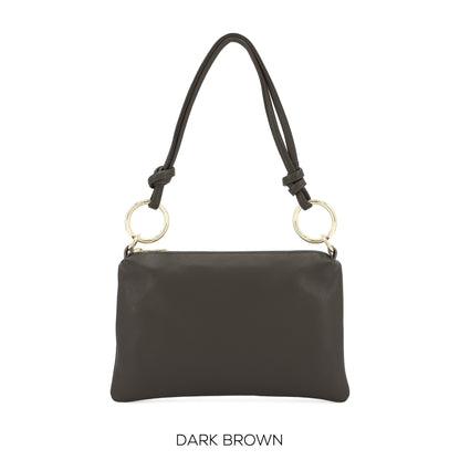 SEANA - Italian Leather Shoulder Bag - Various Colours