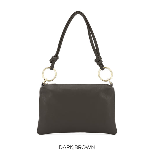 SEANA - Italian Leather Shoulder Bag - Various Colours