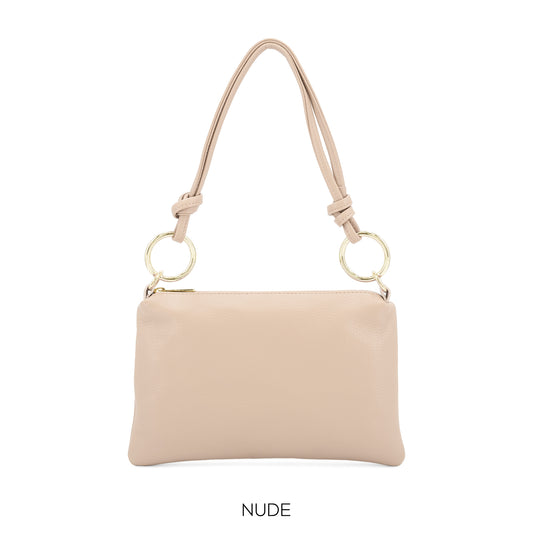SEANA - Italian Leather Shoulder Bag - Various Colours