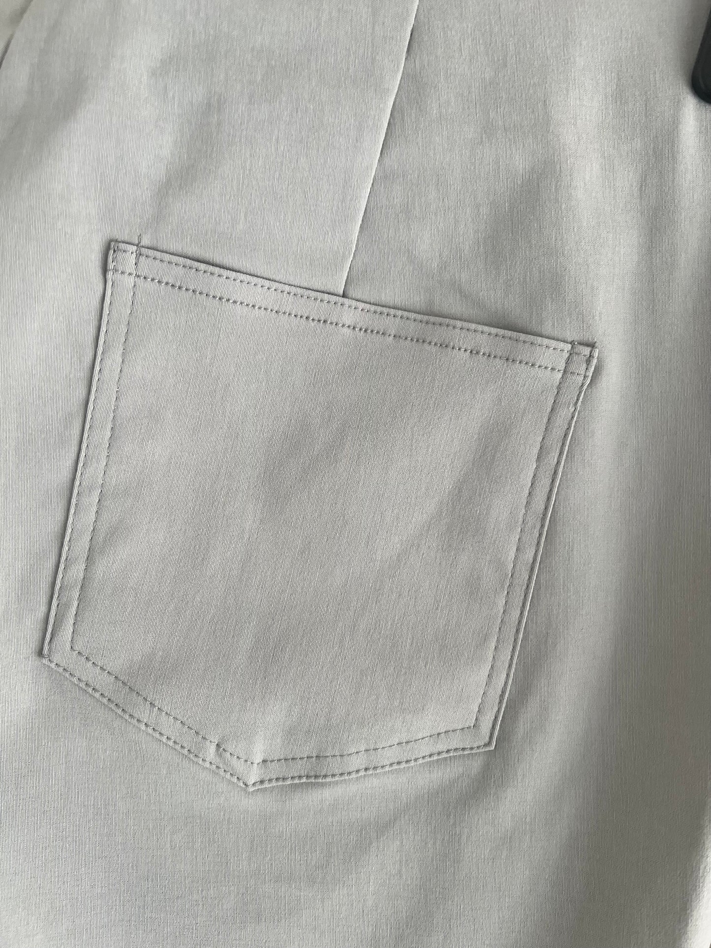 PINNS - Plain Silver Grey Ankle Grazers with Back Split - Various Sizes