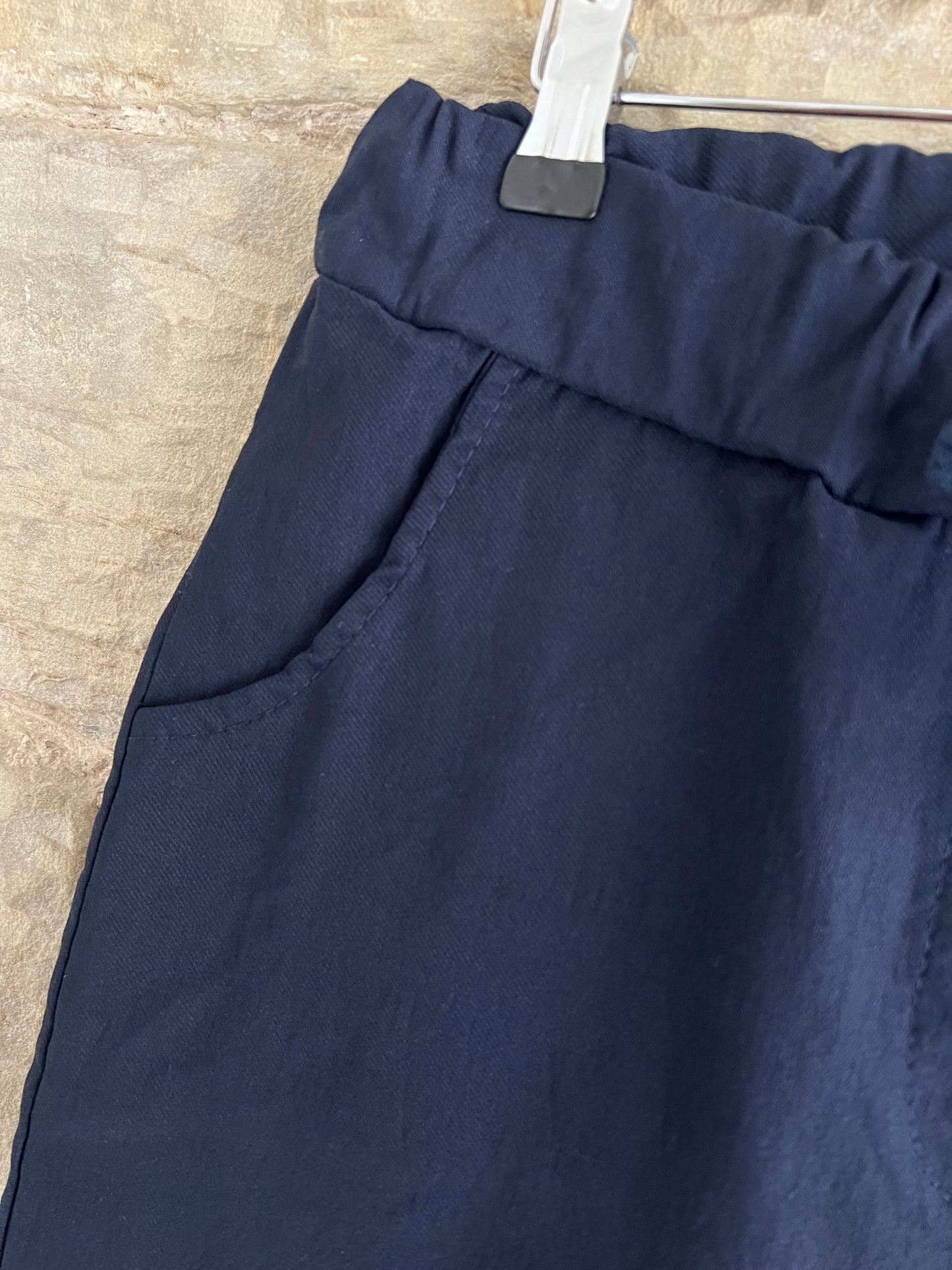 SMOOTH Magic Trousers - WRINKLE FREE - 2 Sizes - Navy