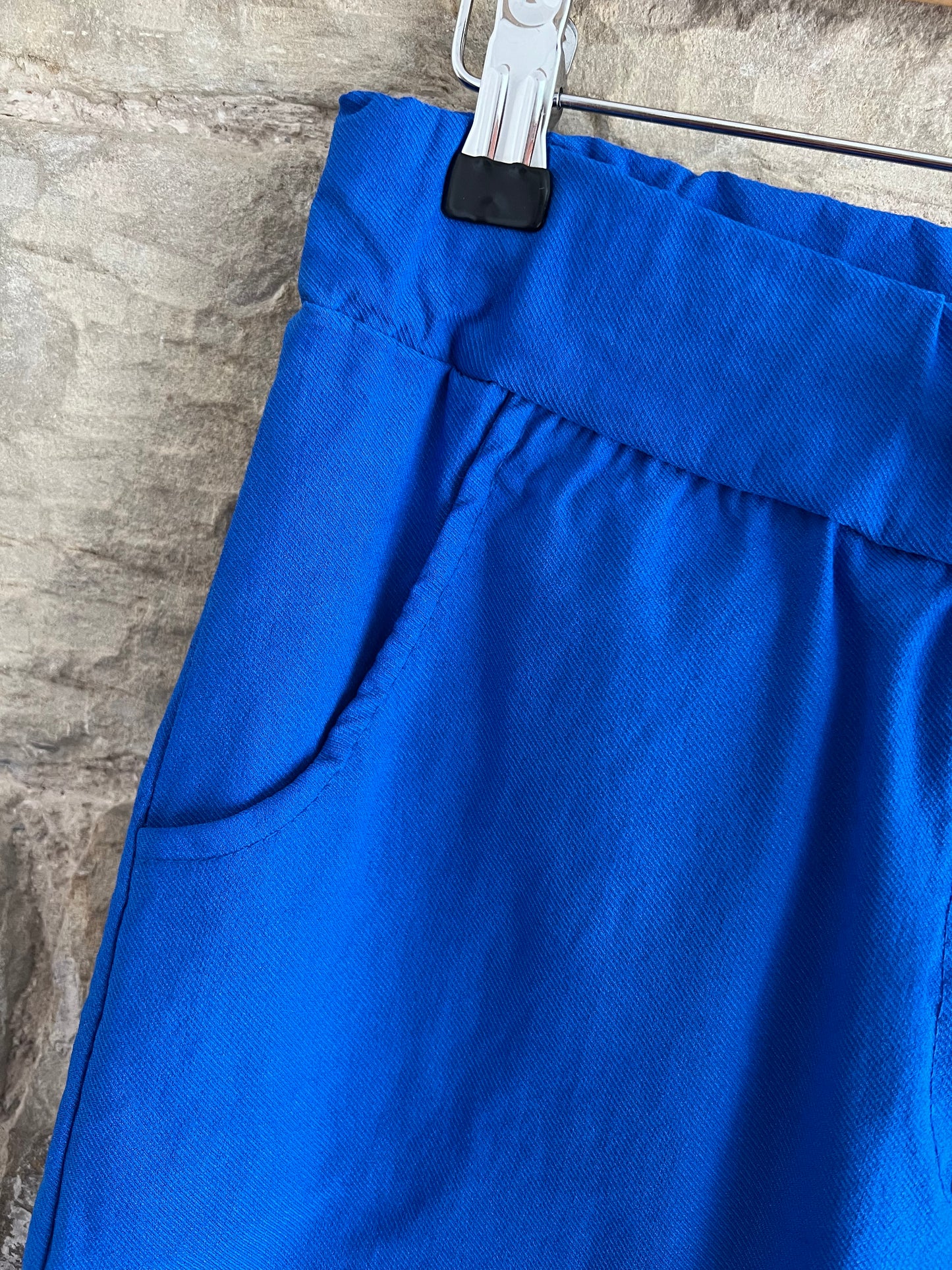 SMOOTH Magic Trousers - WRINKLE FREE - 2 Sizes - Royal Blue