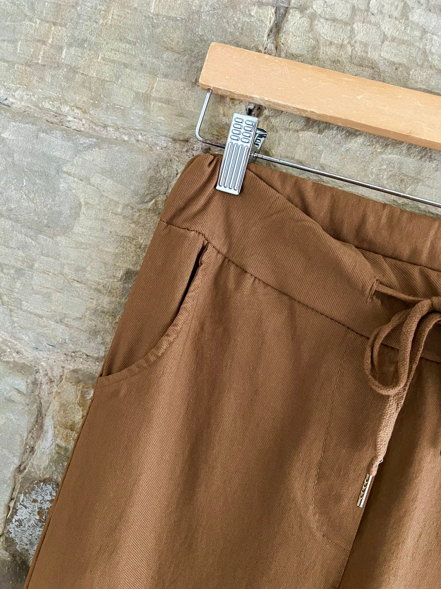 SMOOTH Magic Trousers - WRINKLE FREE - 2 Sizes - Tan