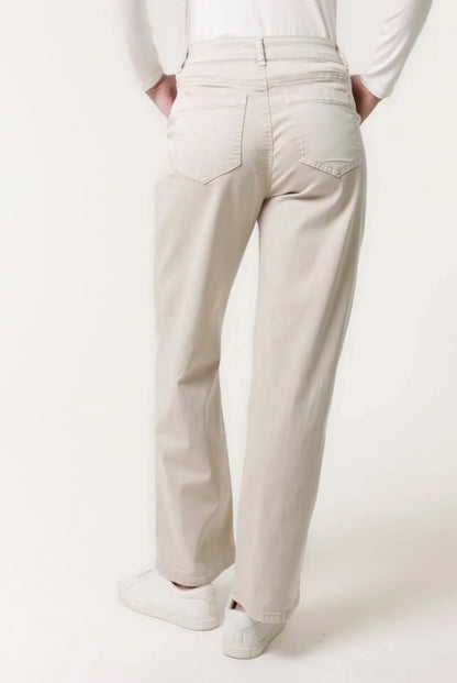 WAVERLEY - Super Stretch Cotton Wide Leg Jeans - 3 Sizes - 3 Colours