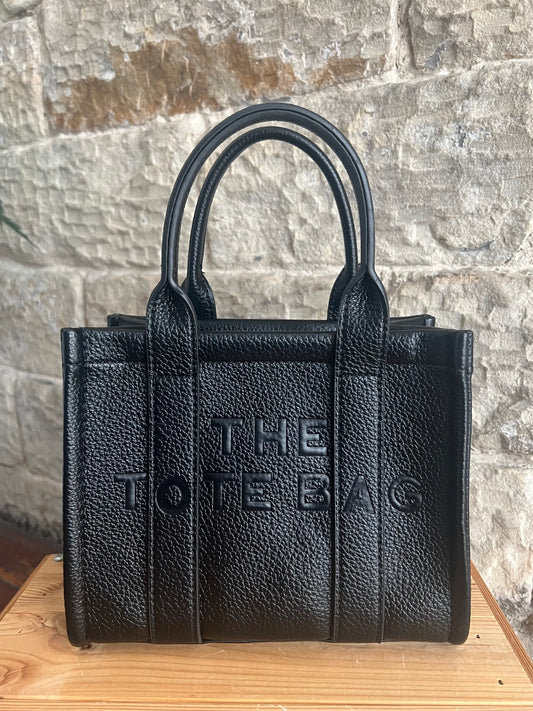 TOTE - The Tote Bag - Faux Leather - 3 Sizes - Various Colours
