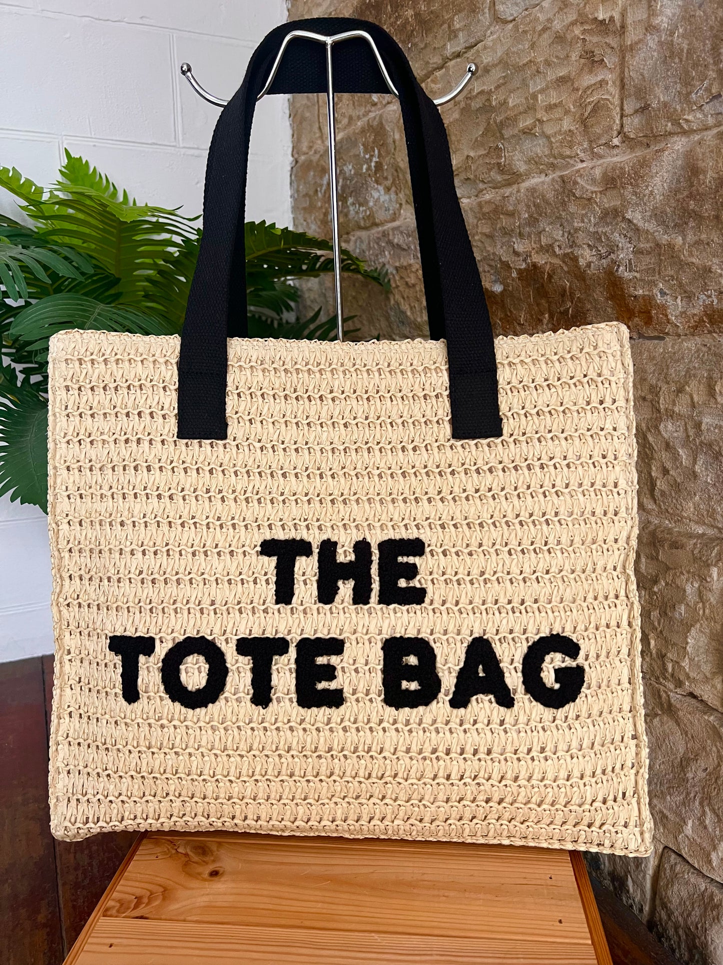 TOTE - The Tote Bag - Raffia - 2 Sizes - 3 Colours