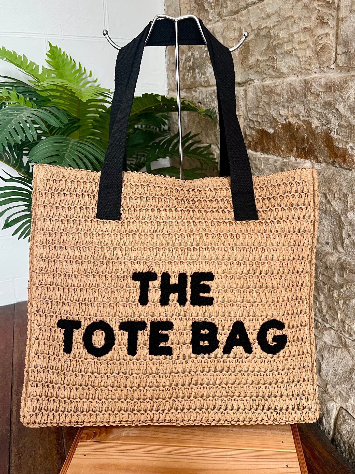 TOTE - The Tote Bag - Raffia - 2 Sizes - 3 Colours