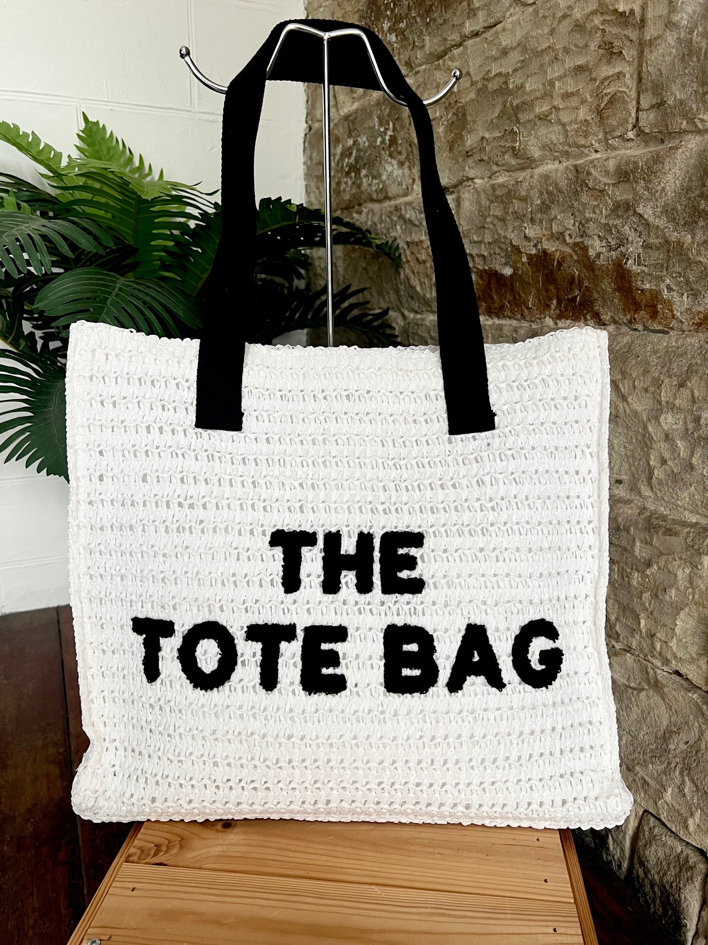 TOTE - The Tote Bag - Raffia - 2 Sizes - 3 Colours