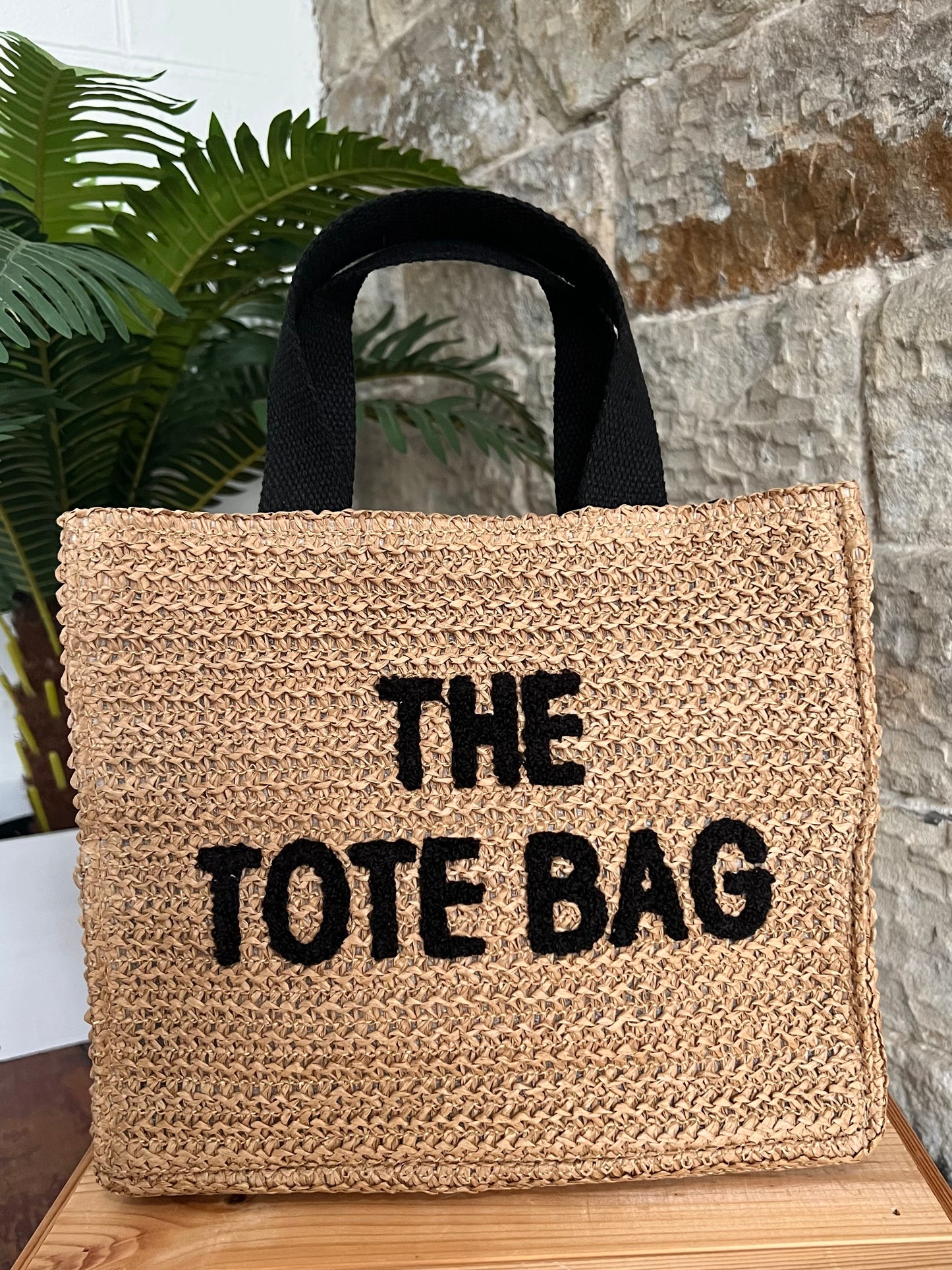 TOTE - The Tote Bag - Raffia - 2 Sizes - 3 Colours