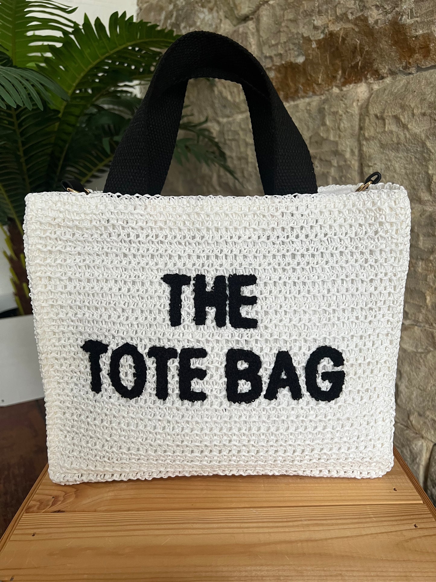 TOTE - The Tote Bag - Raffia - 2 Sizes - 3 Colours
