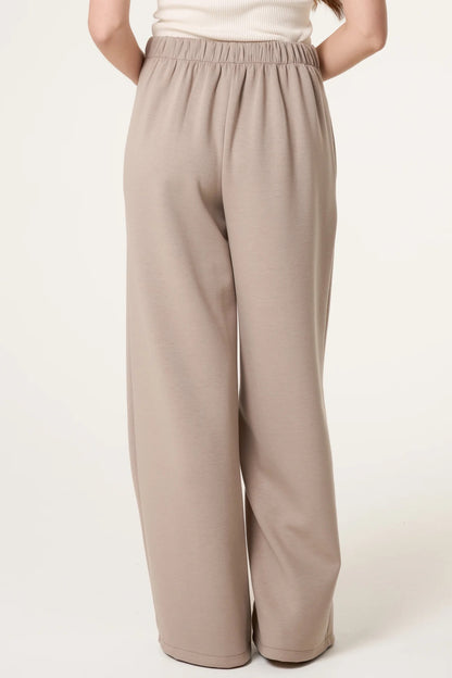 VICTORIA - Soft Touch Pull On Trousers with Pockets - One Size - 2 Colours